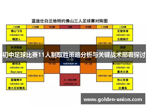 初中足球比赛11人制取胜策略分析与关键战术部署探讨